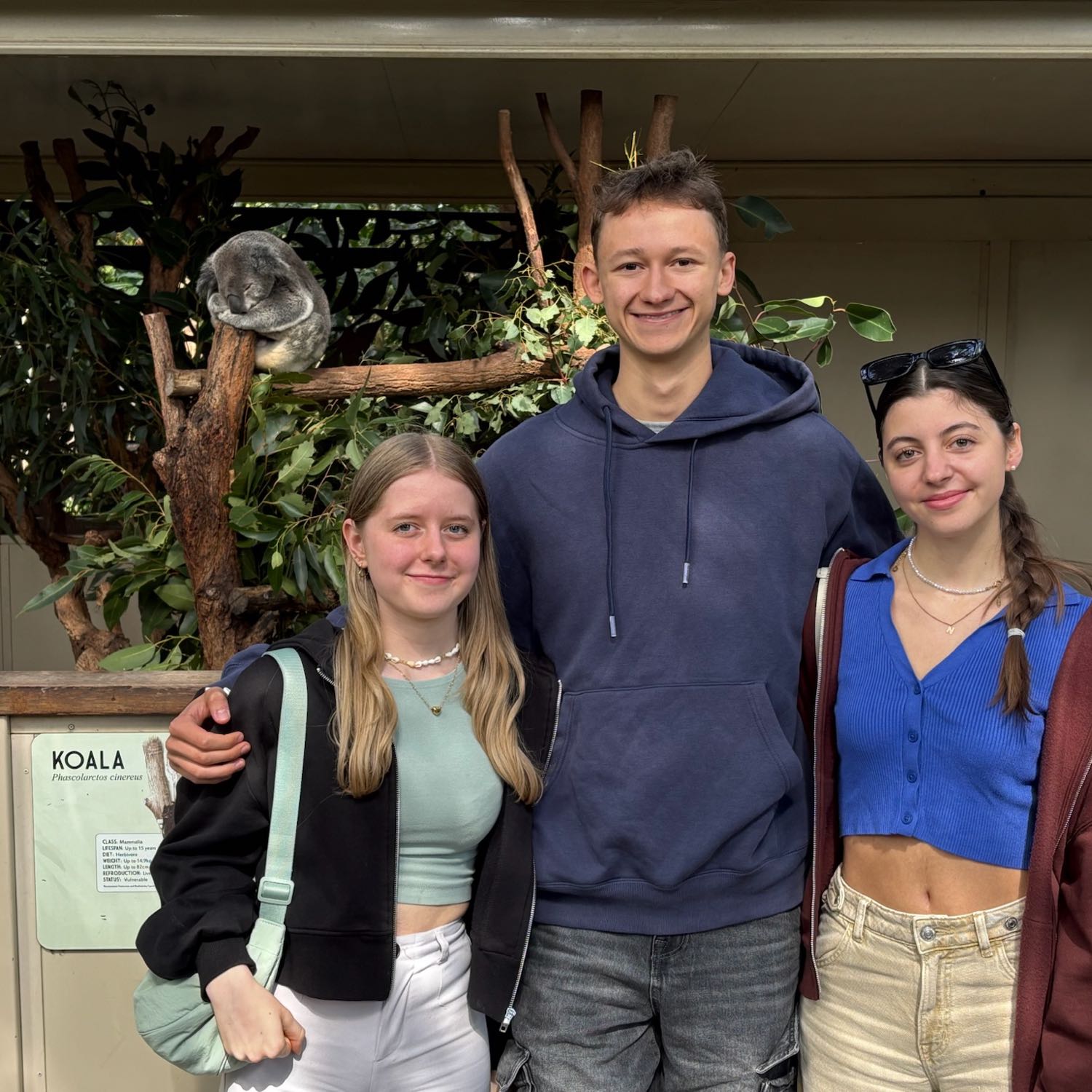 Nele, Lara and Anton