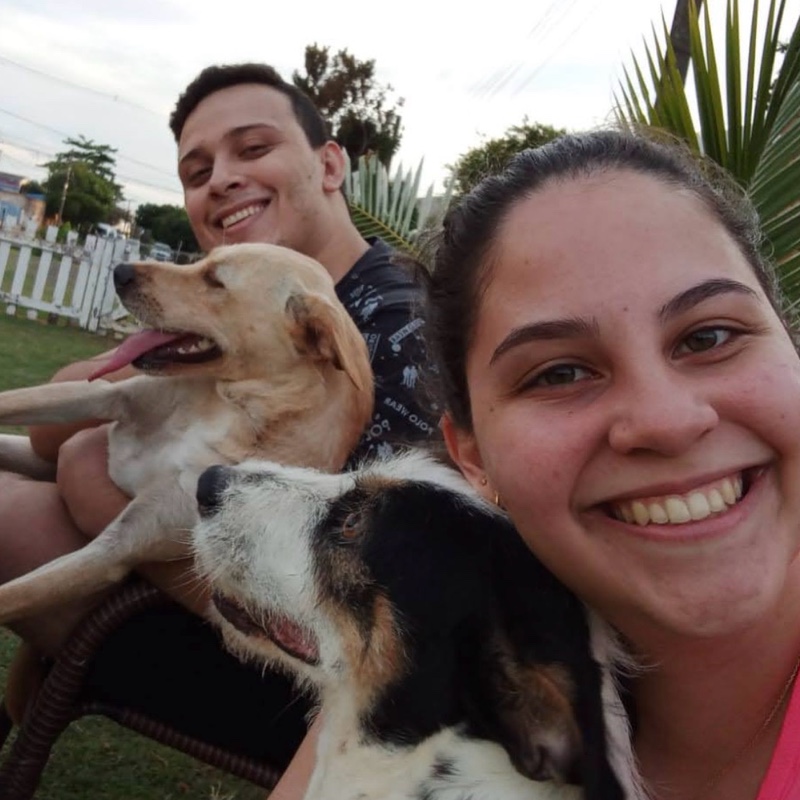 Laryssa e João 🐾