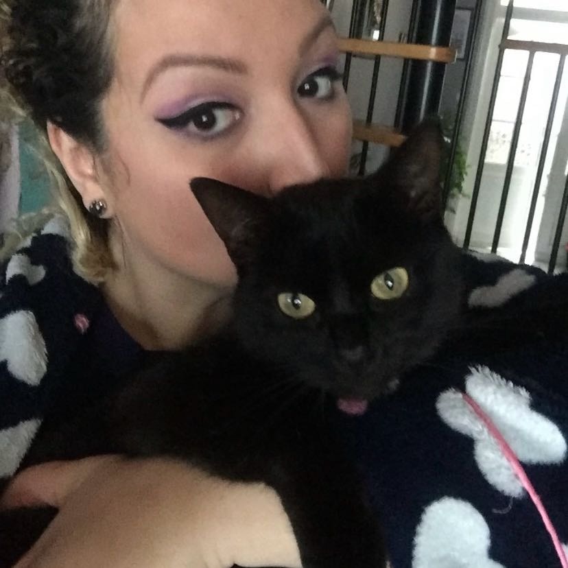 Officially Mr Fluffy but only reacts to Bibi, derived from Habibi which means my love in Arabic. 